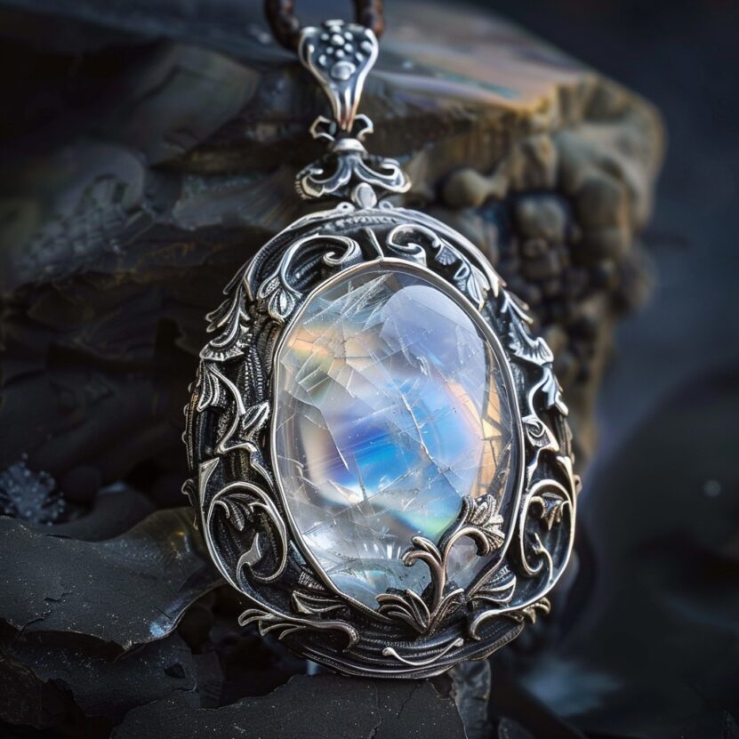 How to Use the Rainbow Moonstone - make it into a necklace or any kind of jewelry